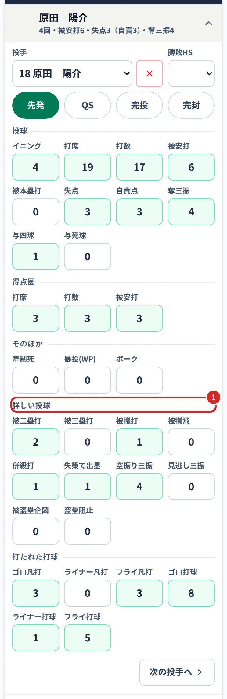 詳しい項目